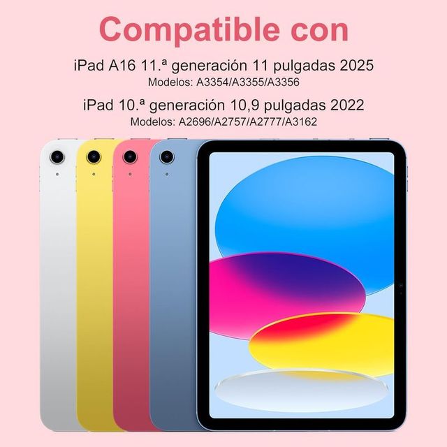 AMZCaSE FUNDA TECLADO IPAD A16 11Gen  + Metapen A8
