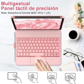 AMZCaSE FUNDA TECLADO IPAD A16 11Gen  + Metapen A8