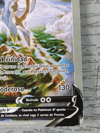 Carta Pokémon Arceus V 166/172