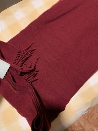 Manta de pura lana pura nueva.