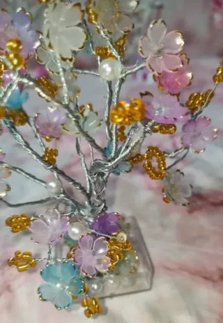 Árboles y flores de bienestar