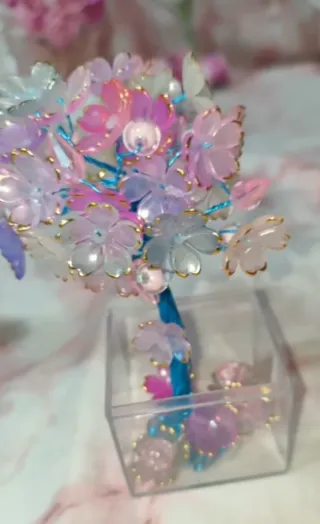 Árboles y flores de bienestar