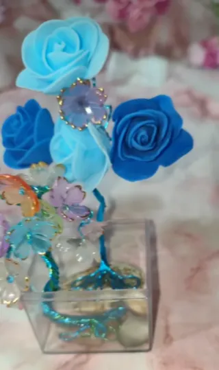 Árboles y flores de bienestar