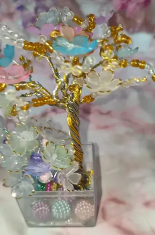 Árboles y flores de bienestar