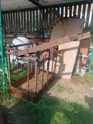 Cesta de grúa industrial