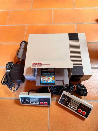 Nintendo NES Clásica Original + Super Mario Bros.