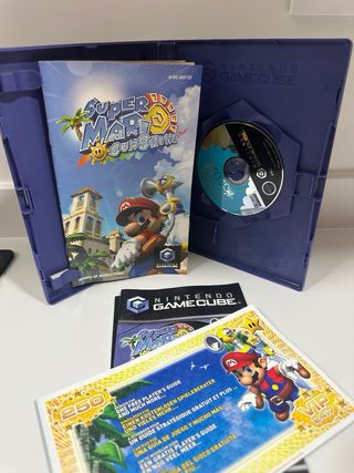 Super Mario Sunshine Nintendo Gamecube PAL