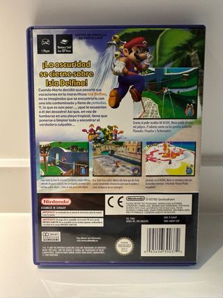 Super Mario Sunshine Nintendo Gamecube PAL