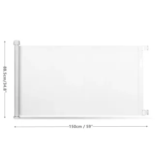 Barrera seguridad niños y mascotas 88.5cm x 150cm