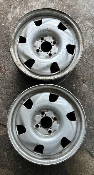 2 Llantas Chapa Clio 16V 6x14 pulgadas