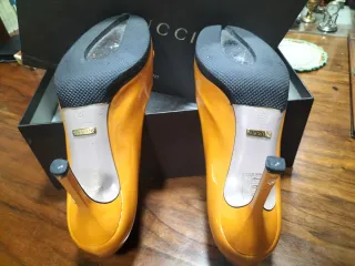 Scarpe da sala Gucci Vernice Crystal. Taglia 37