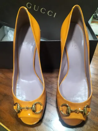 Scarpe da sala Gucci Vernice Crystal. Taglia 37