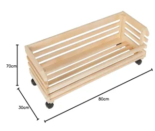 Cajas apilables de madera Inter Link