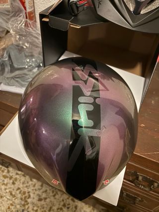 Casco Spiuk Adante Ed. Negro/Morado