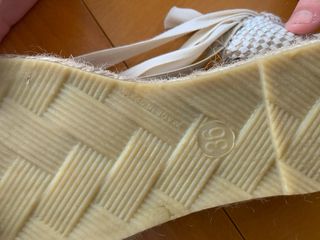 Alpargatas niña beige