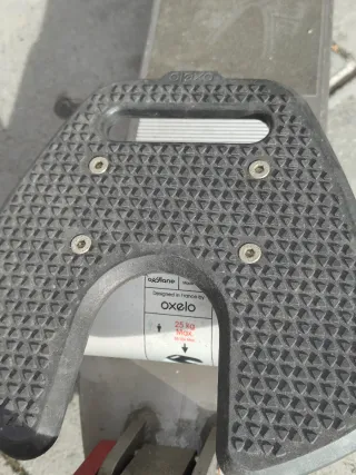 Patinete Oxelo con soporte para niño