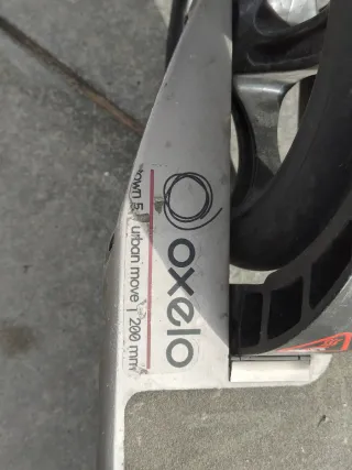 Patinete Oxelo con soporte para niño