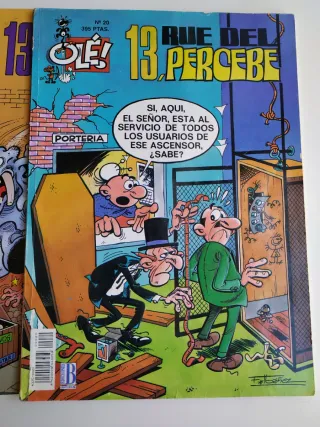 Tres cómics de 13 RUE DEL PERCEBE