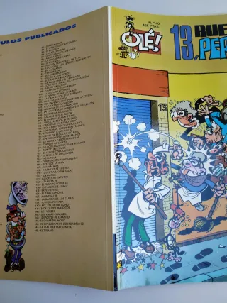 Tres cómics de 13 RUE DEL PERCEBE