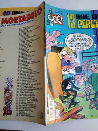 Tres cómics de 13 RUE DEL PERCEBE