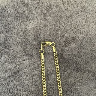 Cadena Cubana Oro Laminado Hombre