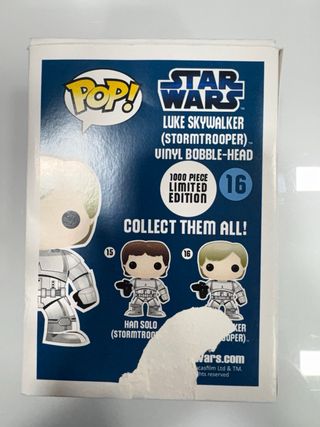Funko Pop Star Wars Luke Skywalker Stormtrooper