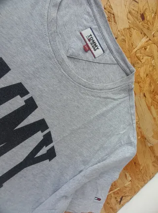 T-shirt Tommy Jeans XXL Grigio Uomo