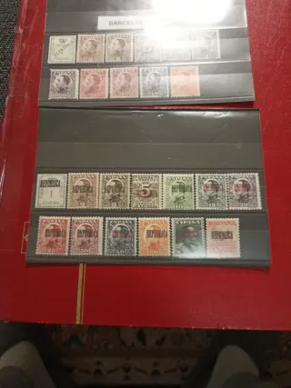Sellos España República Barcelona