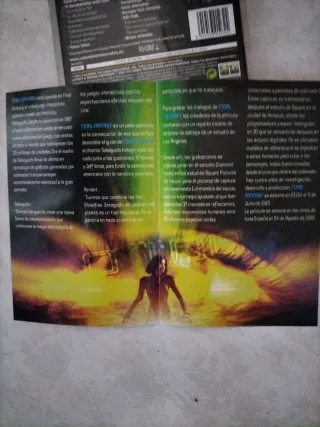 DVD Final Fantasy La Fuerza Interior