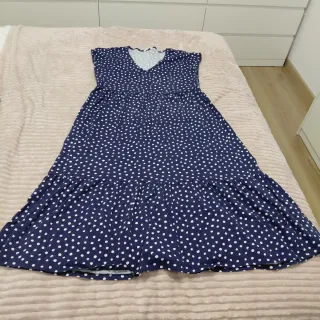 Vestido Cortefiel Estampado Lunares Talla XXL
