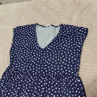Vestido Cortefiel Estampado Lunares Talla XXL
