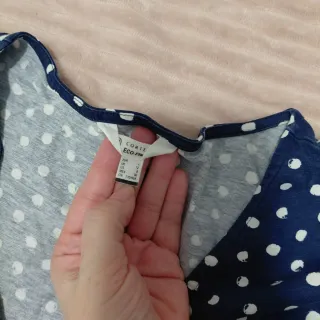 Vestido Cortefiel Estampado Lunares Talla XXL