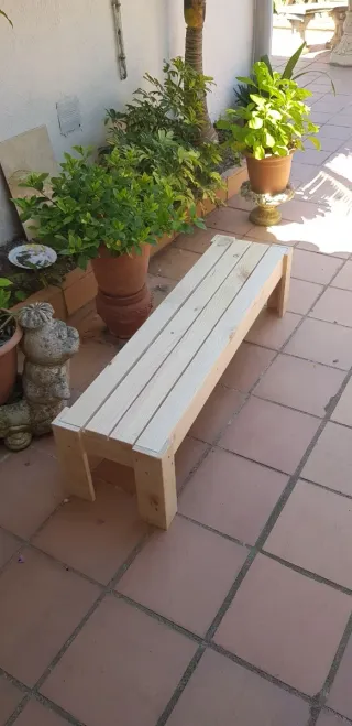 Banco de madera 30