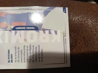 Lote 4  Lamine Yamal Panini Kromix Mega rookie