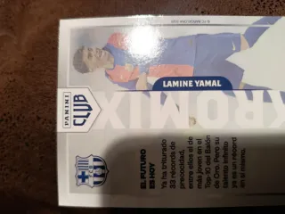 Lote 4  Lamine Yamal Panini Kromix Mega rookie