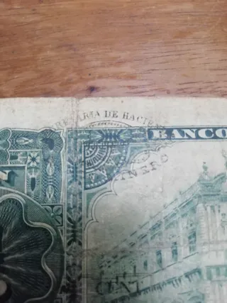Billetes Mexicanos Antiguos: 5 y 1 Peso