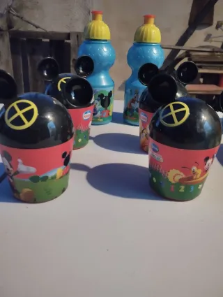 Lote de botes infantiles Mickey Mouse, Pocoyó,