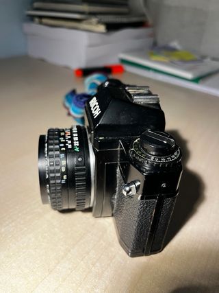 Cámara Ricoh KR5 SUPER + objetivo Rikenon 50mm