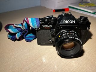 Cámara Ricoh KR5 SUPER + objetivo Rikenon 50mm