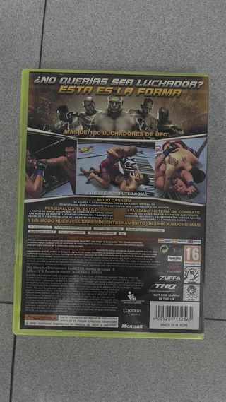UFC 2010 Undisputed Xbox 360