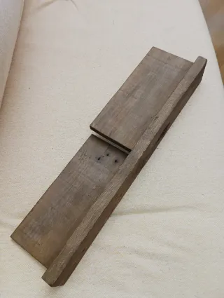 Estantería de madera rústica palets