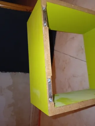 Estanterías Cubo Decorativas Verdes