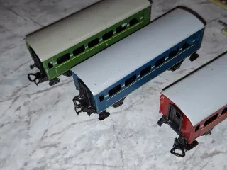 Paya Ferrocarril Eléctrico H0 Años 60 en Caja