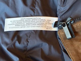 Cazadora ante Massimo Dutti Marrón