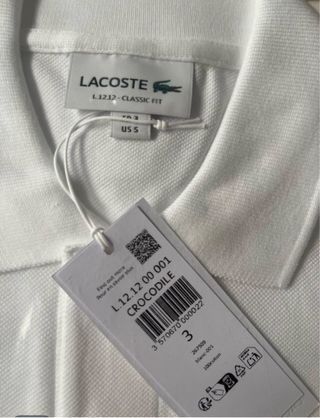 Polo Lacoste L.12.12 Classic Fit Talla S