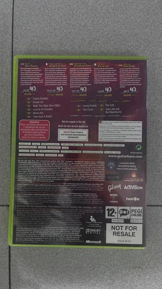 Guitar Hero Aerosmith XBOX 360