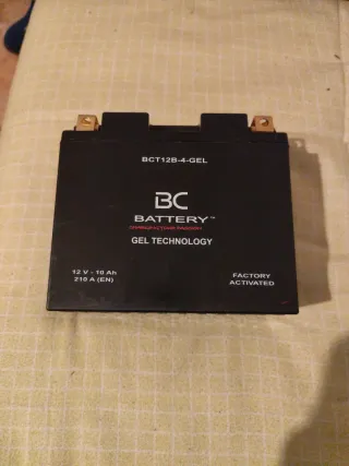 Batería Moto BC BCT12B-4-GEL 12V 10Ah