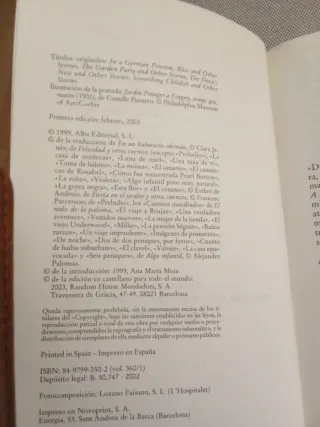 Cuentos completos de Katherine Mansfield