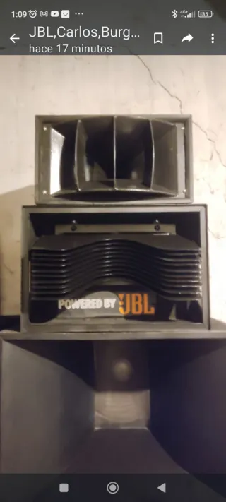 Altavoz JBL Gris