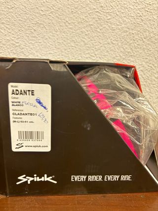 Casco Spiuk Adante Negro/Rosa